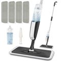 Refillable Floor Mop with 4 Reusable Pads