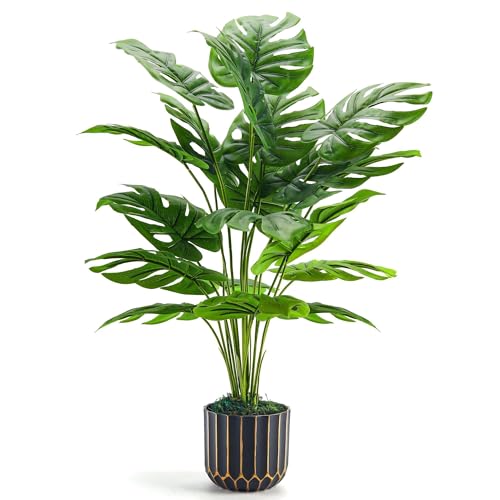 71cm Adjustable Artificial Monstera Plant