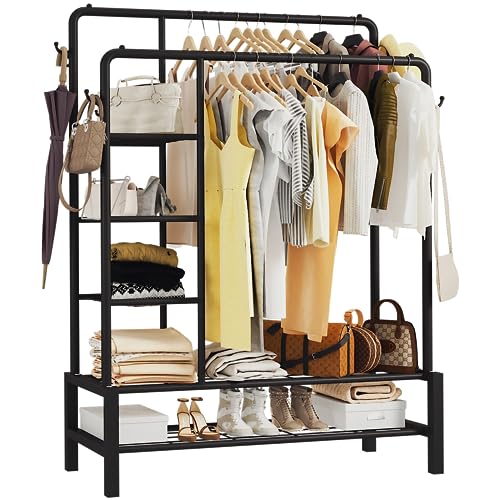 Klass Home Collection Heavy-Duty Clothes Rail
