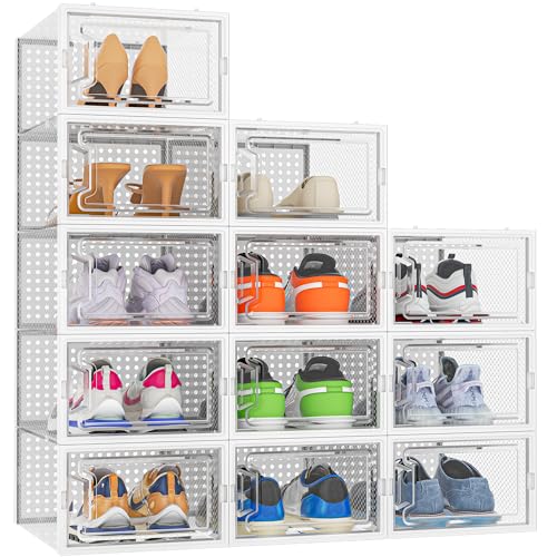 Plastic Shoe Organizers for UK Size 9.5