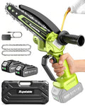 Supstable 6-Inch Mini Cordless Chainsaw
