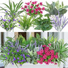 20PCS UV-Resistant Artificial Outdoor Flowers