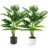 71cm Adjustable Artificial Monstera Plant