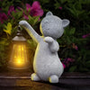 RICHIE Solar Elephant Garden Statue